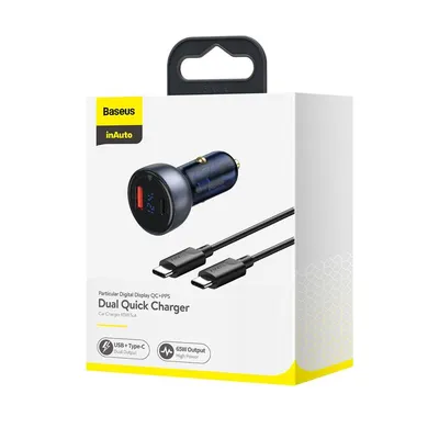 Baseus Car Charger 65W TZCCKX-0G