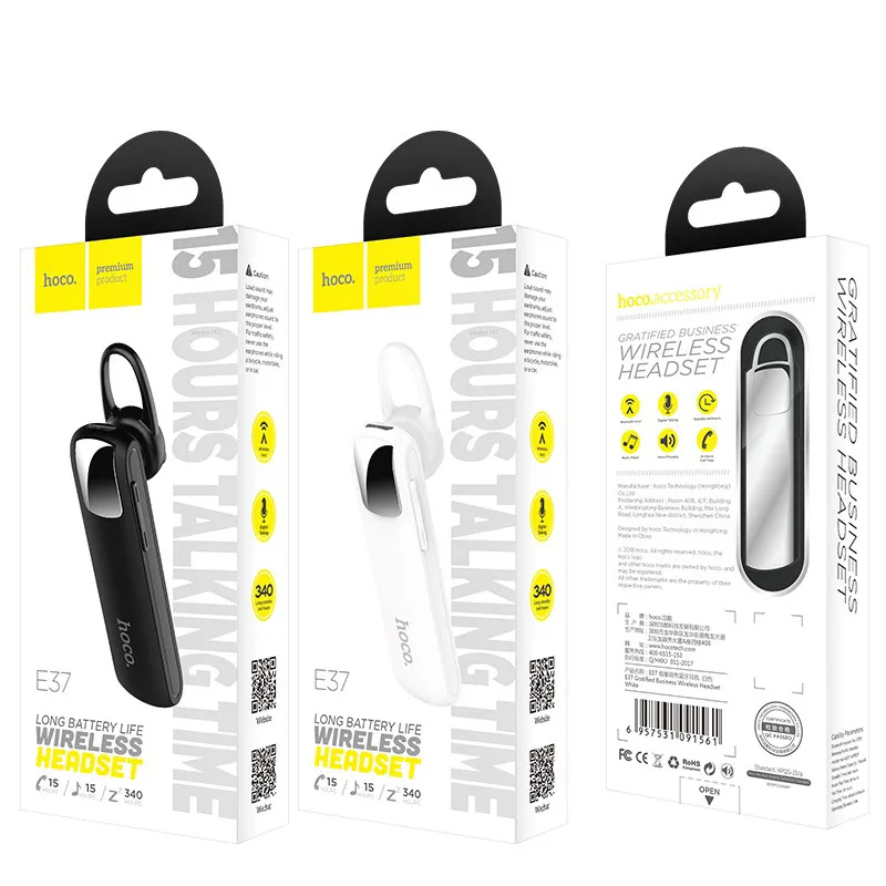 Hoco E37 Gratified business wireless headset