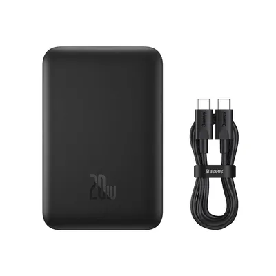 Baseus Magnetic Wireles Charge Power Bank 10000mAh fast charging Cable Type-C to
