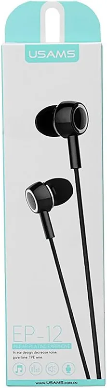 EP-12 Plastic Earplug Plating Small Earphone