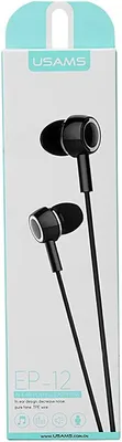 EP-12 Plastic Earplug Plating Small Earphone