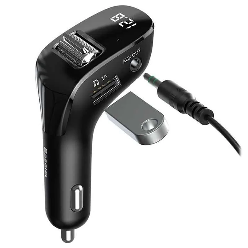 Baseus Streamer F40 Aux Mp3 Car Charger