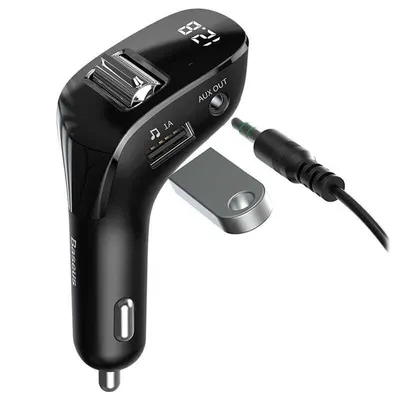 Baseus Streamer F40 Aux Mp3 Car Charger