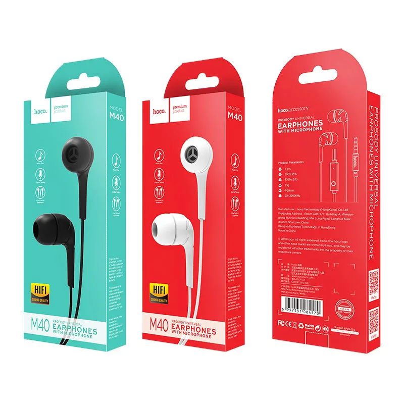 M40 Prosody universal earphones with microphone