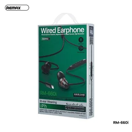 Remax Earphone RM-660i