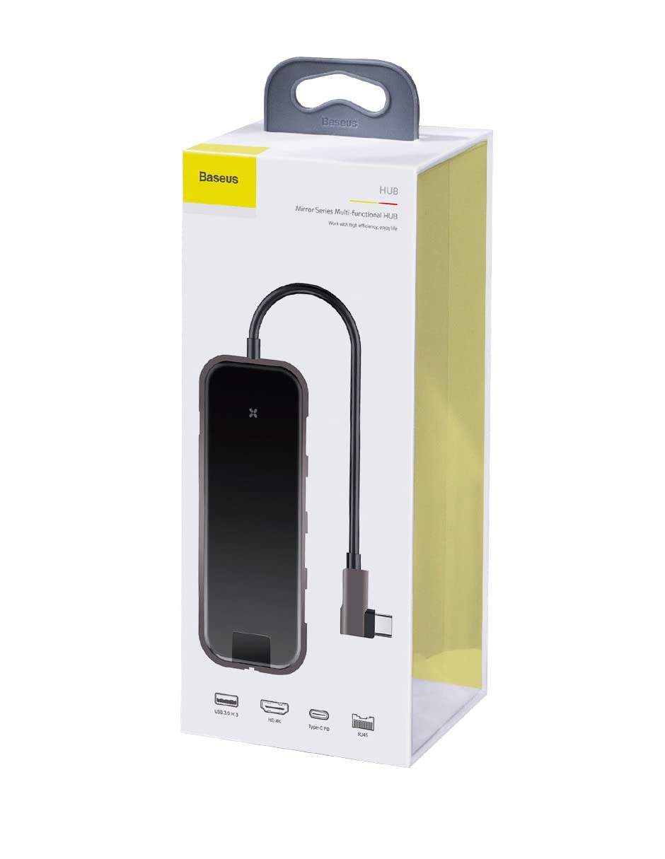Baseus USB Superlative HUB(Type-3xUSB3.0+HD4K+RJ45+PD)