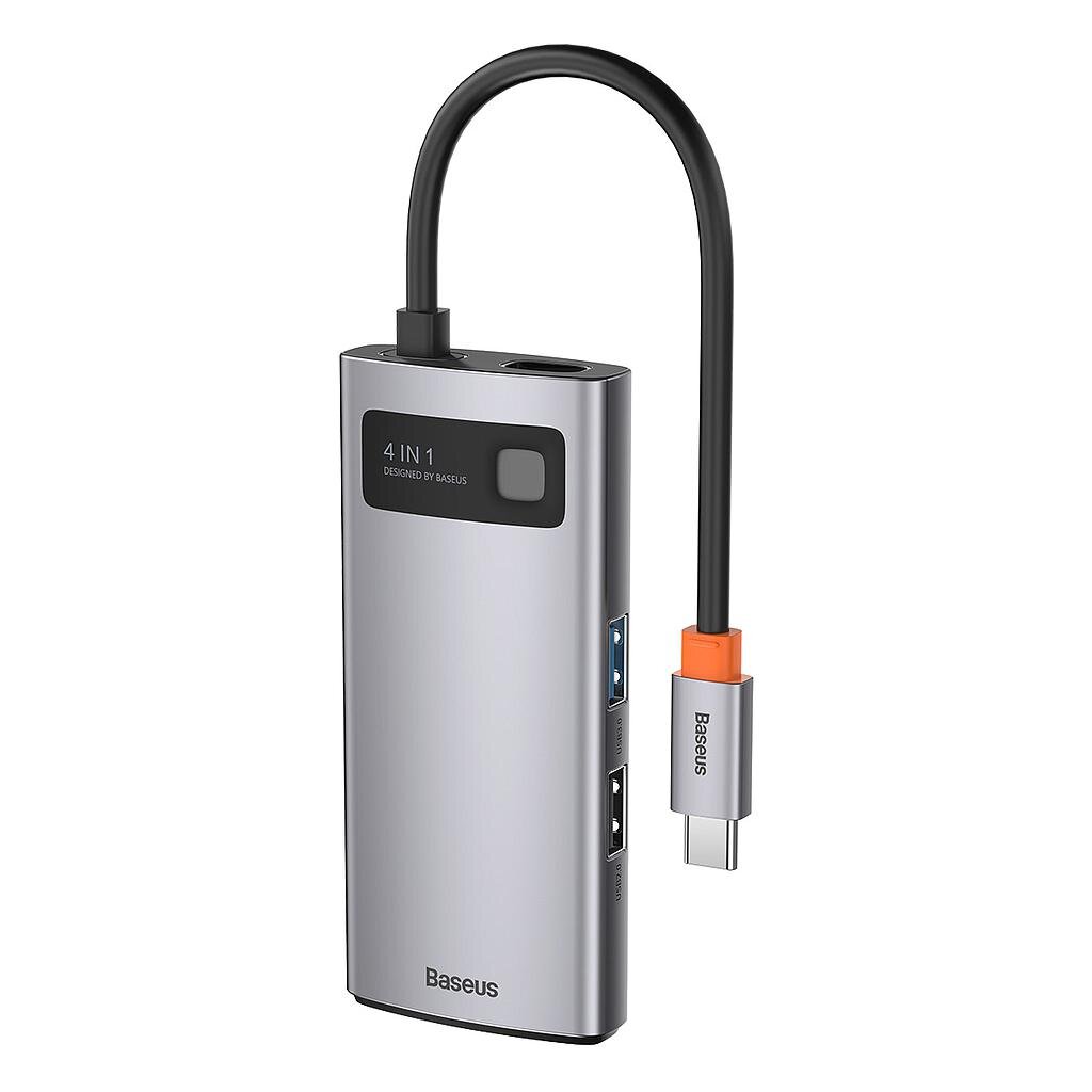 Baseus Usb Hub Metal Gleam Series 4-in-1 CAHUB-CY0G