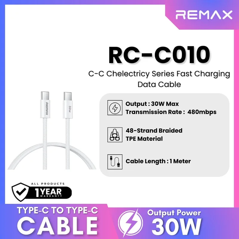 REMAX Usb Cable C to C RC-010