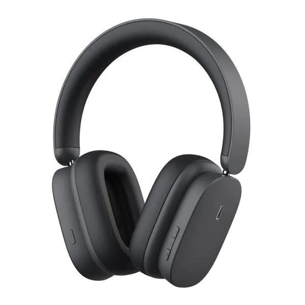Baseus Bowie H1 Noise-Cancelling Wireless Headphones Gray NGTW230013