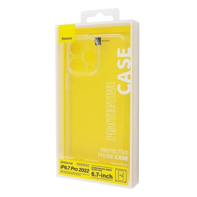 Baseus SuperCeramic Series Glass Case For iP6.7 Pro 2022 6.7-inch