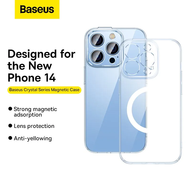 Baseus Crystal Series Magnetic Case for iP 14 Pro Max