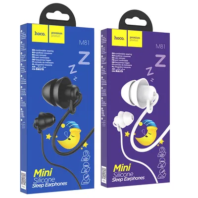 Hoco M81 Imperceptible universal sleeping earphone with mic