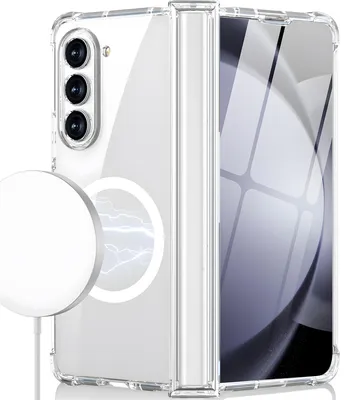 გამჭვირვალე ქეისი MagSafe-ით Samsung Z Fold Series-ისთვის