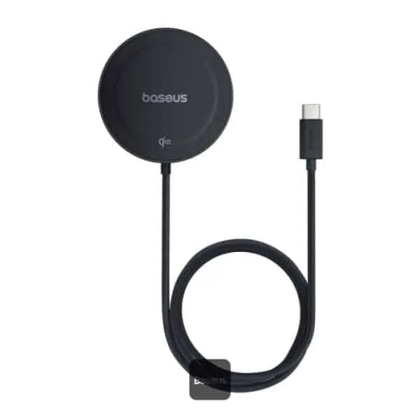 Baseus Simple Mini4 Air Magnetic Wireless Charger Qi2 15W Cluster Black