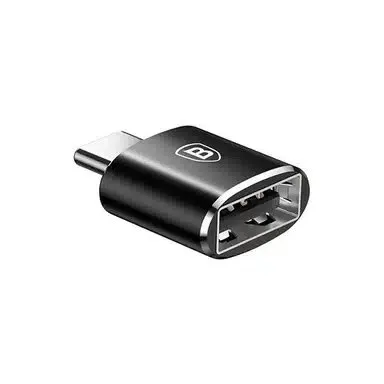Baseus Mini Type-C female to USB male adapter converter Black