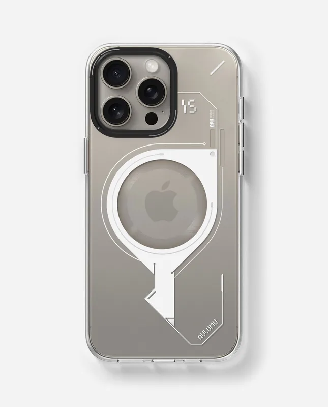 iP 15 Crystal Clear Case With IC