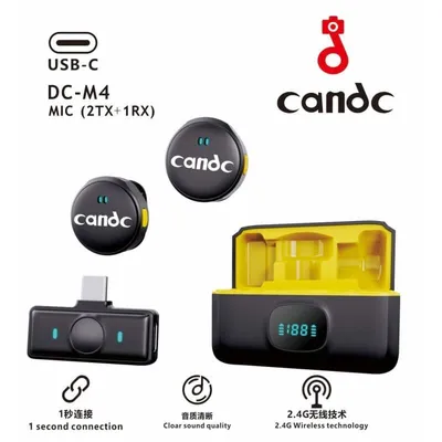 Candc DC-M4 microphone for iphone+type-c