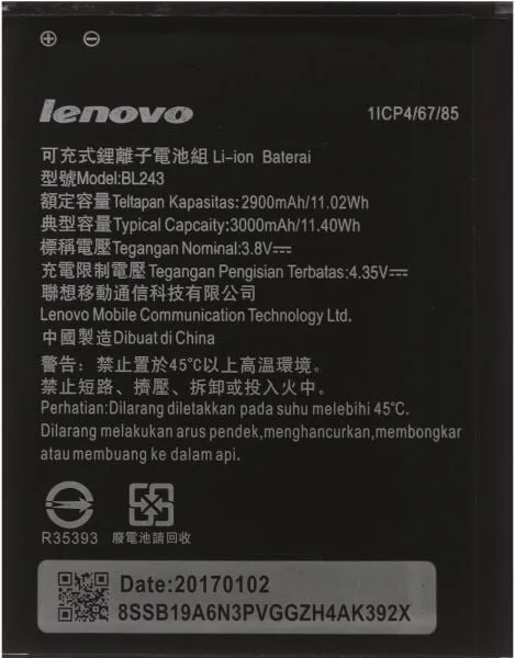 Lenovo battery Bl243