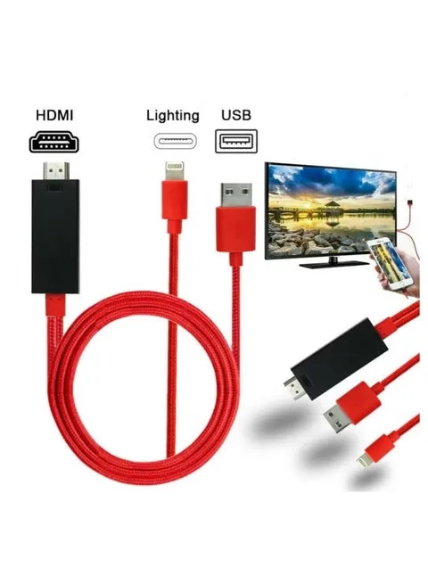 Earldom W5 HDMI კაბელი iPhone-ისთვის