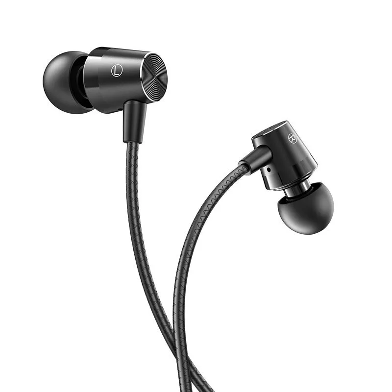 Hoco M79 Cresta universal earphones with microphone Black