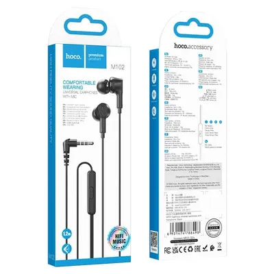 Hoco M102 Ingenious universal earphones with microphone