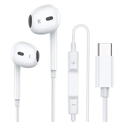 სადენიანი ყურსასმენი iPhone 15-ისთვის