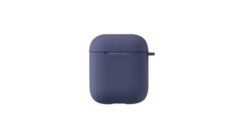 სილიკონის ქეისი AirPods 1/2-ისთვის, ცისფერი