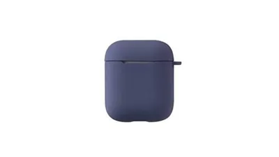 სილიკონის ქეისი AirPods 1/2-ისთვის, ცისფერი