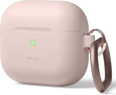სილიკონის ქეისი AirPods 3-ისთვის, ღია მწვანე