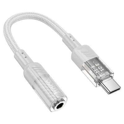 Hoco LS37 Spirit transparent digital audio converter Type-C to 3.5mm