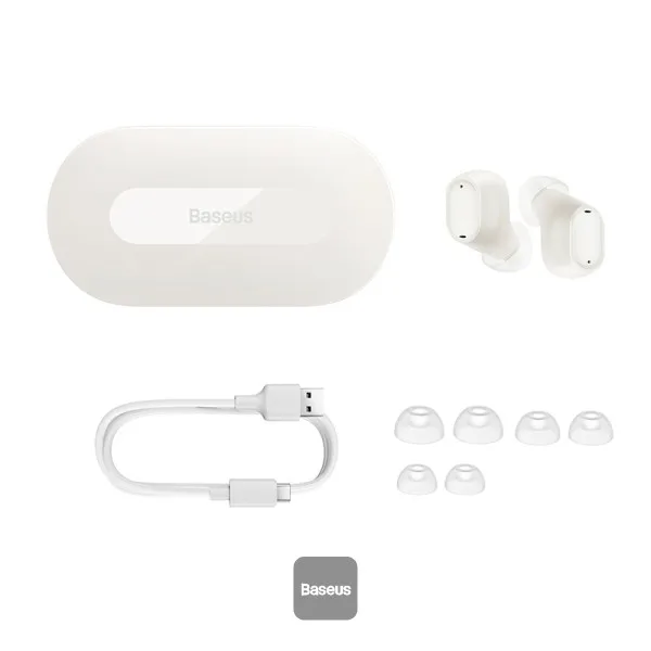 DZ-AE Baseus Bowie EZ10 True Wireless Earphones White