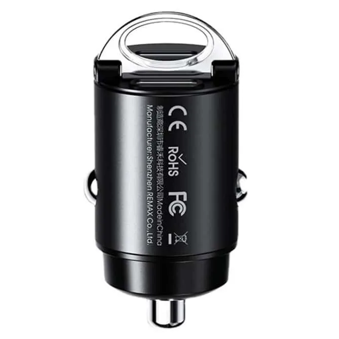 REMAX Tanya PRO MAX Series 45W PD+QC Dual Type-C All-compatible Fast Car Charger RCC350