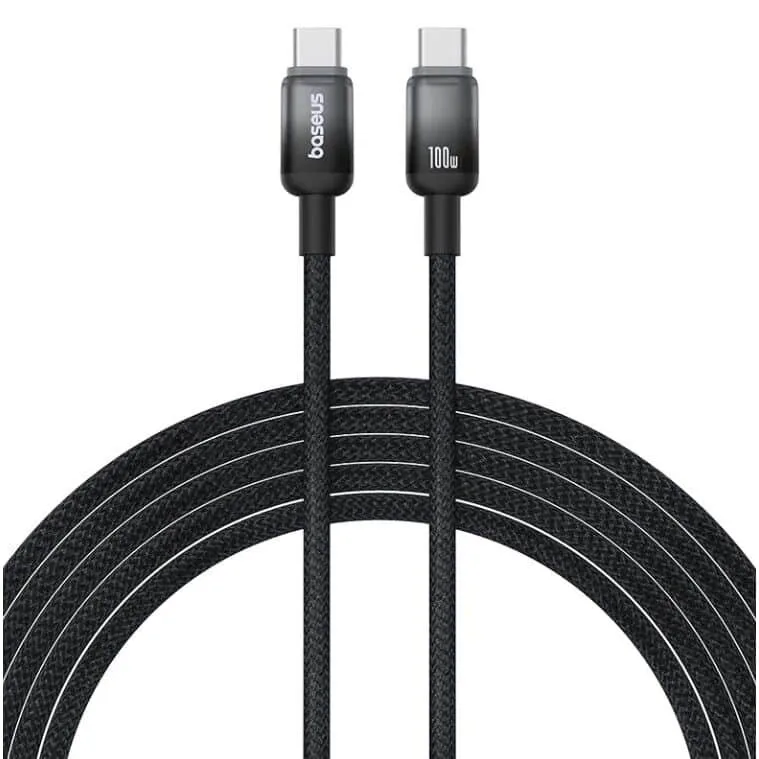 Baseus Discolor Fast Charging Cable USB-C to USB-C 100W – 1m