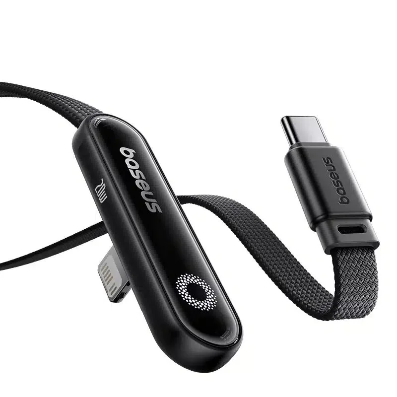 Baseus MVP 3 Fast Charging Cable USB-C to iP 20W 2m Cosmic Black P10382501121-01