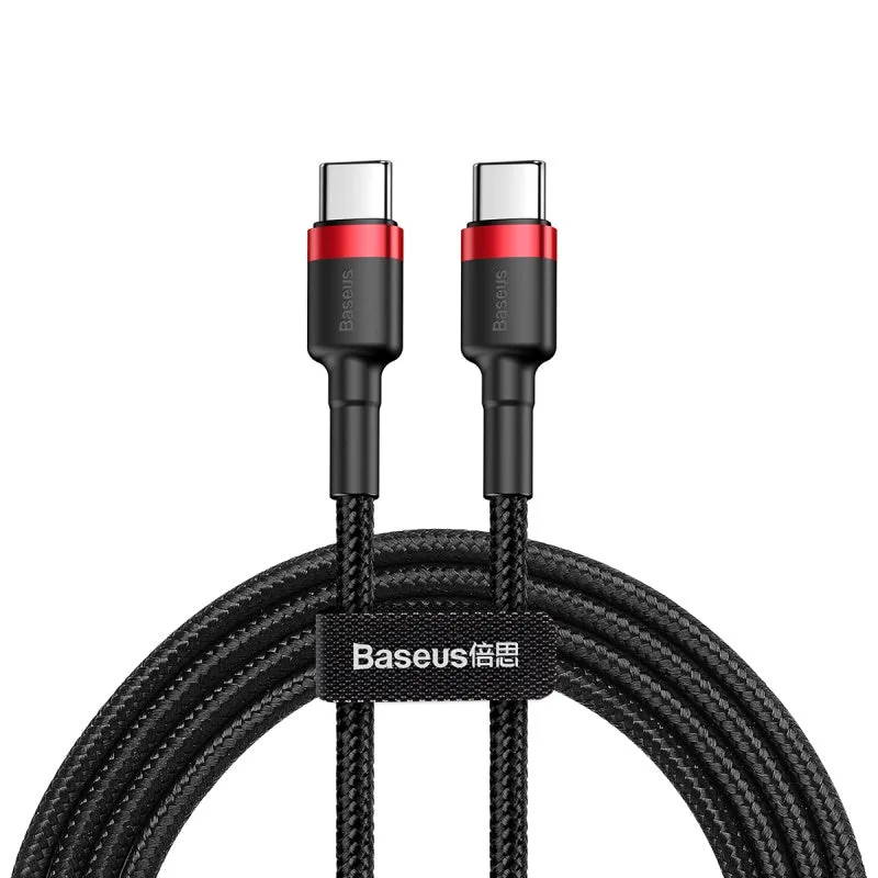 Baseus Cafule Type-C PD2.0 60W flash charging data line (20V 3A) 2m Red+Black