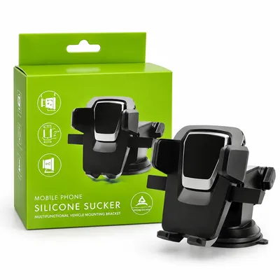 Mobile Phone Silicone Sucker მწვანე ყუთში
