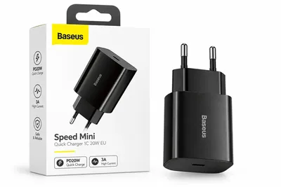 Baseus Speed Mini Quick Charger 1C 20W Eu 3A CCFS-SN01