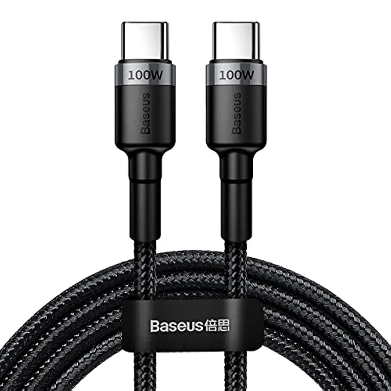 Baseus Cafule PD2.0 100W flash charging USB For Type-C cable (20V 5A)2m Gray+Black