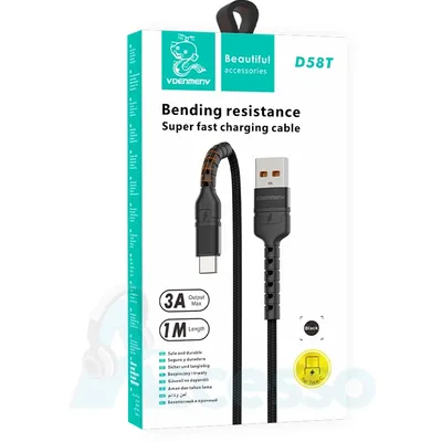 Vdenmenv Usb Cable For Type-C D58T