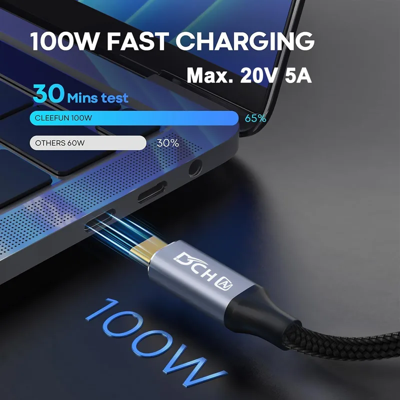 Vdenmenv USB-C To Usb-C 100W Cable D20C