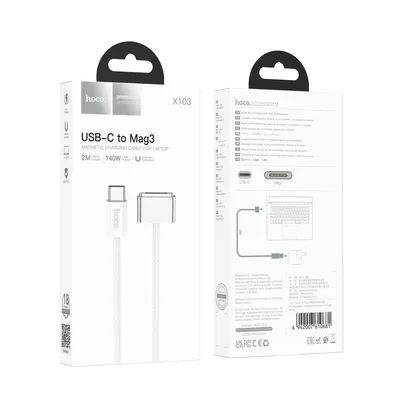 Hoco X103 magnetic charging cable Type-C to Mag3