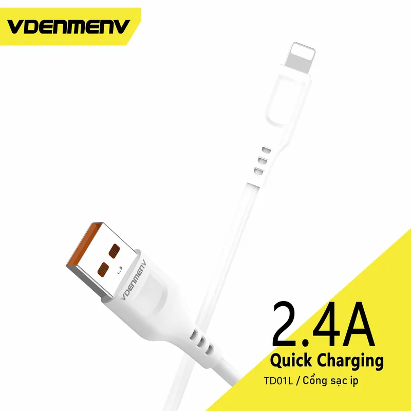 Vdenmenv Charger With iPhone Cable DC01L