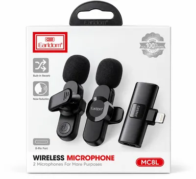 Earldom Wireless Microphone ET-MC8L