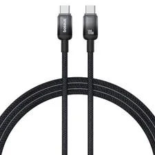 Baseus Discolor Series Fast Charging Cable USB to USB-C 100W 1m Cluster Black