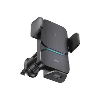 OS-Baseus Wisdom Pro Auto Coil Alignment Car Mount Wireless 