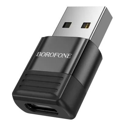 Borofone BV18 USB male to Type-C female USB2.0 adapter