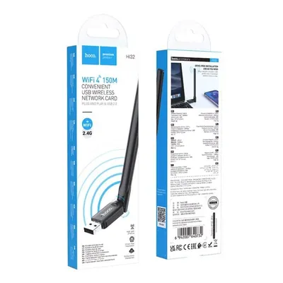 Hoco HI32 WiFi4 USB external antenna wireless network card