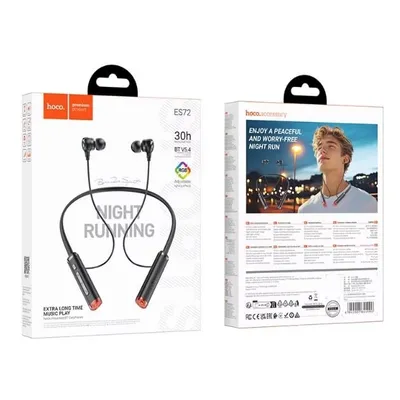 Hoco ES72 Benevolent neck-mounted BT earphones Black