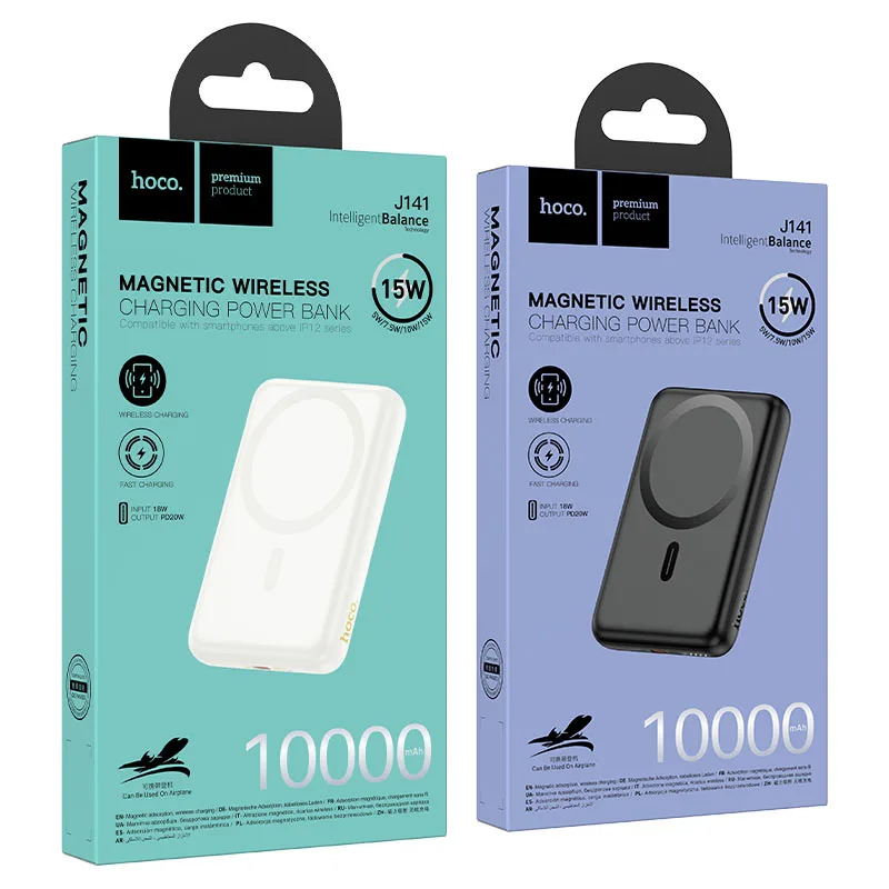 Hoco J141 Grace PD20W magnetic power bank(10000mAh)