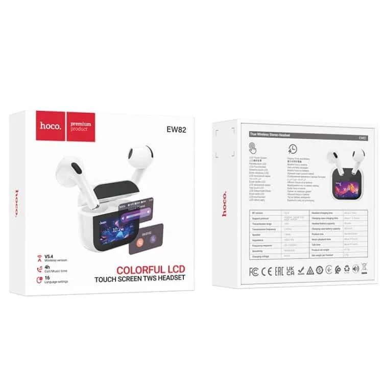 Hoco EW82 Sparkle true wireless touch screen BT headset